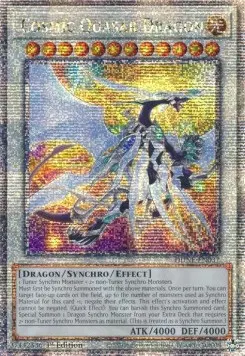 Cosmic Quasar Dragon