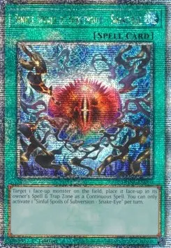 Sinful Spoils of Subversion - Snake-Eye