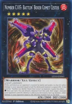Number C105: Battlin' Boxer Comet Cestus