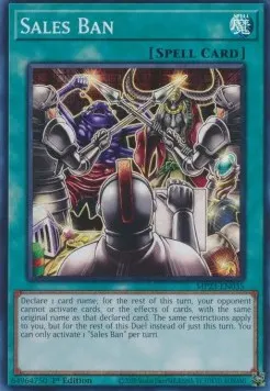 Sales Ban