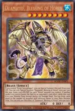 Duamutef, Blessing of Horus