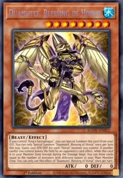 Duamutef, Blessing of Horus