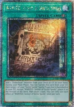 WANTED: Seeker of Sinful Spoils