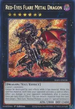 Red-Eyes Flare Metal Dragon
