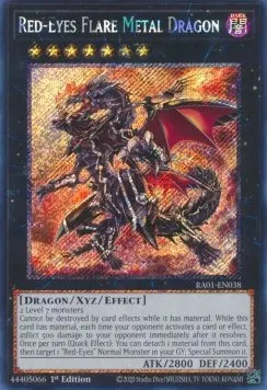 Red-Eyes Flare Metal Dragon