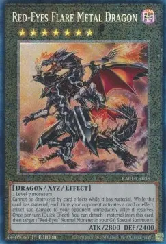 Red-Eyes Flare Metal Dragon