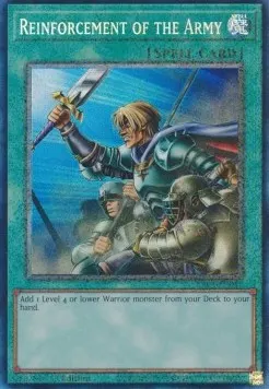 Reinforcement of the Army