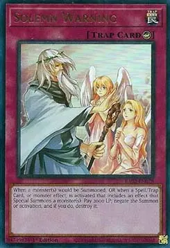 Solemn Warning