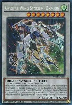 Crystal Wing Synchro Dragon