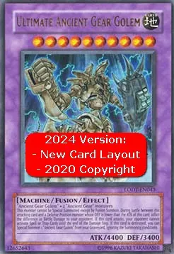 Ultimate Ancient Gear Golem