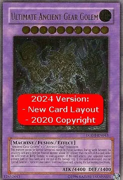 Ultimate Ancient Gear Golem