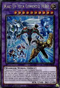 Wake Up Your Elemental HERO