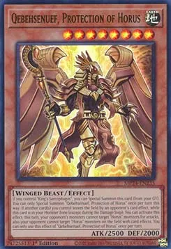 Qebehsenuef, Protection of Horus