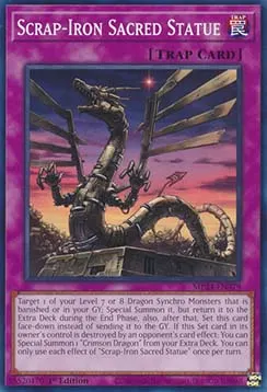 Scrap-Iron Sacred Statue