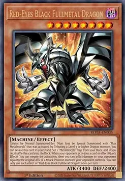 Red-Eyes Black Fullmetal Dragon