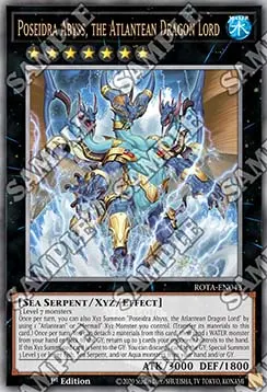 Poseidra Abyss, the Atlantean Dragon Lord