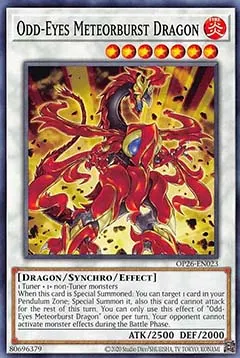 Odd-Eyes Meteorburst Dragon