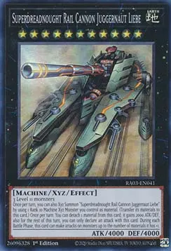 Superdreadnought Rail Cannon Juggernaut Liebe