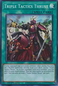 Triple Tactics Thrust