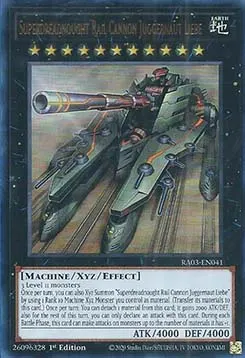Superdreadnought Rail Cannon Juggernaut Liebe