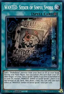 WANTED: Seeker of Sinful Spoils