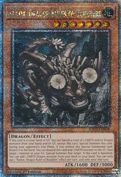 Redox, Dragon Ruler of Boulders