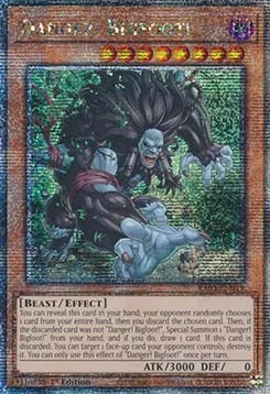 Danger! Bigfoot!