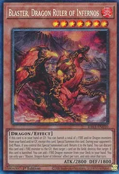 Blaster, Dragon Ruler of Infernos