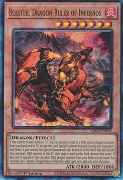 Blaster, Dragon Ruler of Infernos