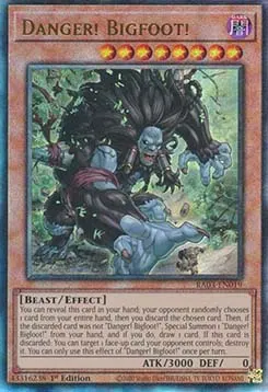 Danger! Bigfoot!