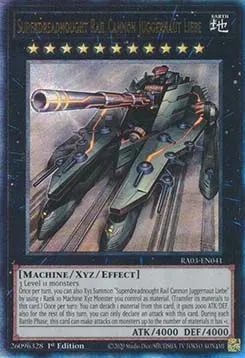 Superdreadnought Rail Cannon Juggernaut Liebe