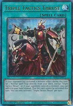 Triple Tactics Thrust