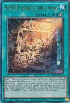 WANTED: Seeker of Sinful Spoils