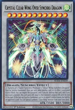 Crystal Clear Wing Over Synchro Dragon