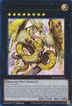 Divine Golden Shadow Dragon Dragluxion