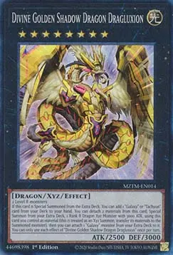 Divine Golden Shadow Dragon Dragluxion