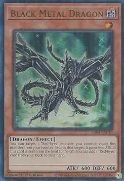 Black Metal Dragon