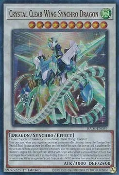 Crystal Clear Wing Synchro Dragon