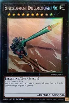 Superdreadnought Rail Cannon Gustav Max