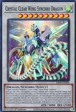 Crystal Clear Wing Synchro Dragon