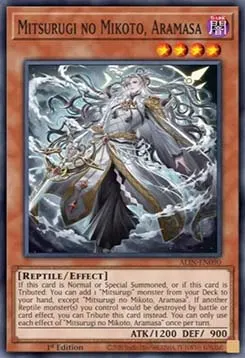 Mitsurugi no Mikoto, Aramasa