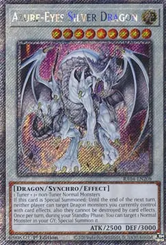 Azure-Eyes Silver Dragon