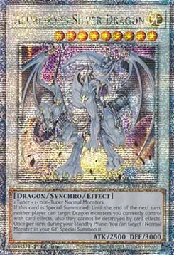 Azure-Eyes Silver Dragon