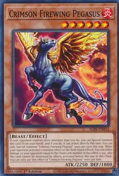 Crimson Firewing Pegasus