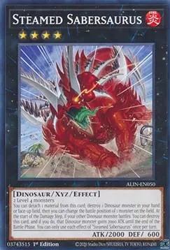 Steamed Sabersaurus