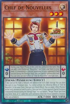 Chef de Nouvelles