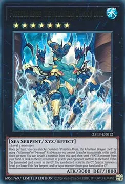 Poseidra Abyss, the Atlantean Dragon Lord