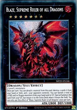 Blaze, Supreme Ruler of all Dragons