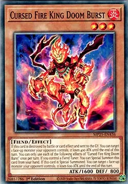 Cursed Fire King Doom Burst