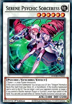 Serene Psychic Sorceress